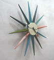 Sunburst clock,modern walk clock,clock like sunburst 3