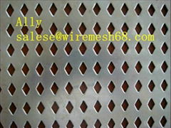 Perforated metal mesh