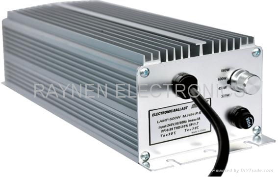 240V 600W Ballast for indoor garden