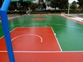 Silicon PU Court Flooring Materials