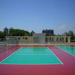 Silicon PU Tennis Court Surfacing Materials