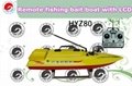 Remote Fishing Bait Boat with LCD 1
