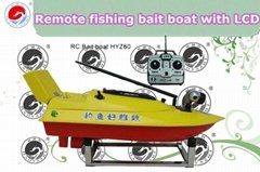 Remote Fishing Bait Boat with LCD