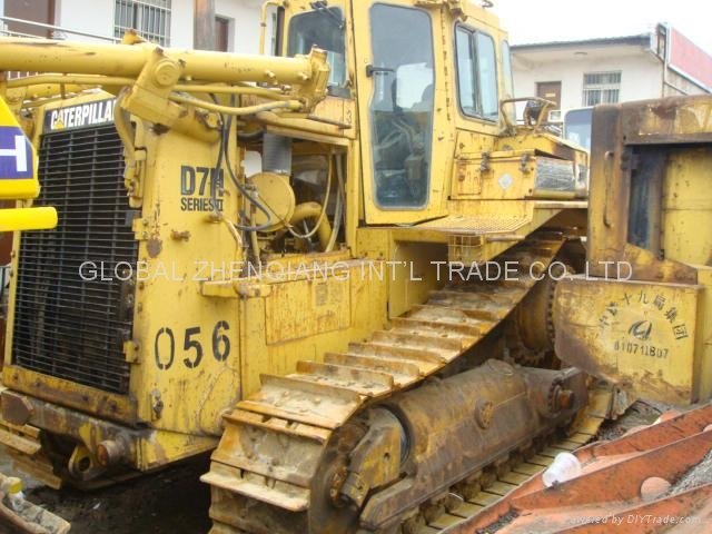 Used Caterpillar bulldozer D7H