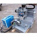   mini small cnc router with rotating CY-3040  