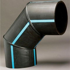 HDPE SUPPLY PIPES FITTINGS HELDING 90 DEGREEN ELBOW