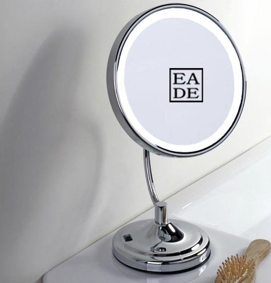 Desktop makeup light mirror