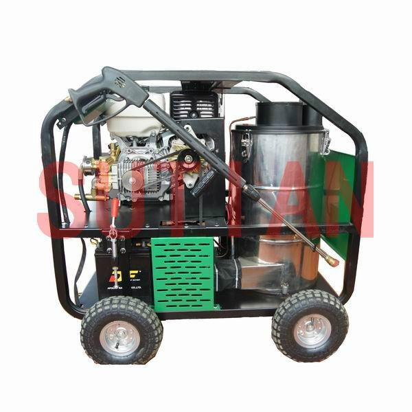 STGH2015  200 Bar Gasoline Engine Hot Water Pressure Washer 