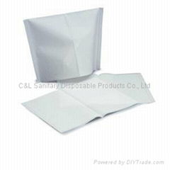 Disposable dental headrest cover