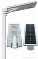 12W sacred high efficiency solar integrated light