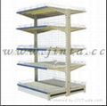 double-side of wire shelving
