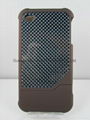 100% carbon fiber plastic case for iphone 5 2