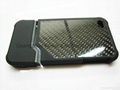 100% carbon fiber plastic case for iphone 5 4