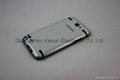 clear fluorescent TPU+PC case for Samsung Note 2