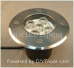 High power 1W 3W 4W 5W 6W 7W 9W 15W LED Ground Light, outdoor led garden light