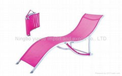 Beach folding bed