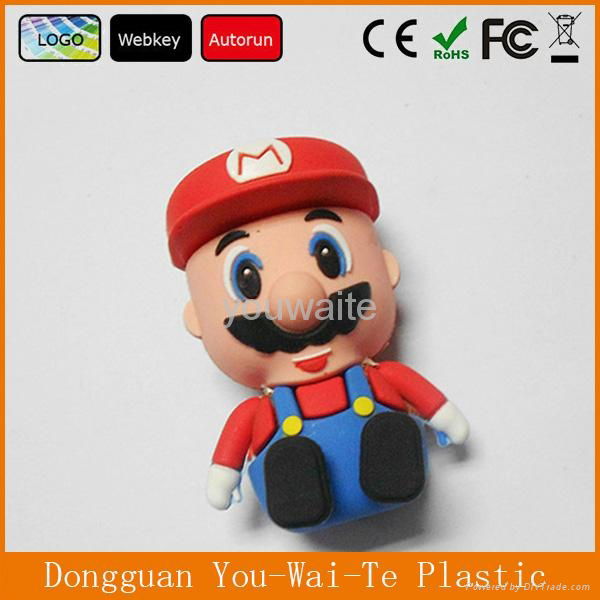 New Arrival Fashion Cartoon Custom USB Flash Drivers