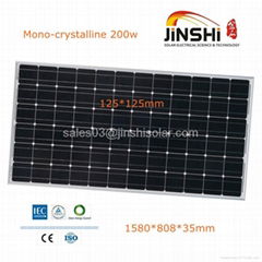 Hot-sale 200w Mono Solar Cells Panel 