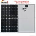 230w Multi/Monocrystalline Silicon Solar Panel with Low Iron Tempered Glass 1