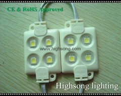 SMD5050 LED Module 4 leds 40*33mm waterproof led module