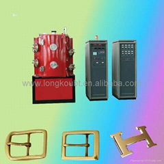 belt buckle coating machine to plated gold chrome paint machine