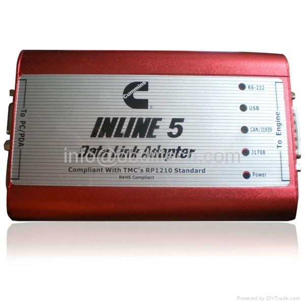 Cummins INLINE 5 INSITE 7.5 Interface Diesel Tool ---no need activate code  2