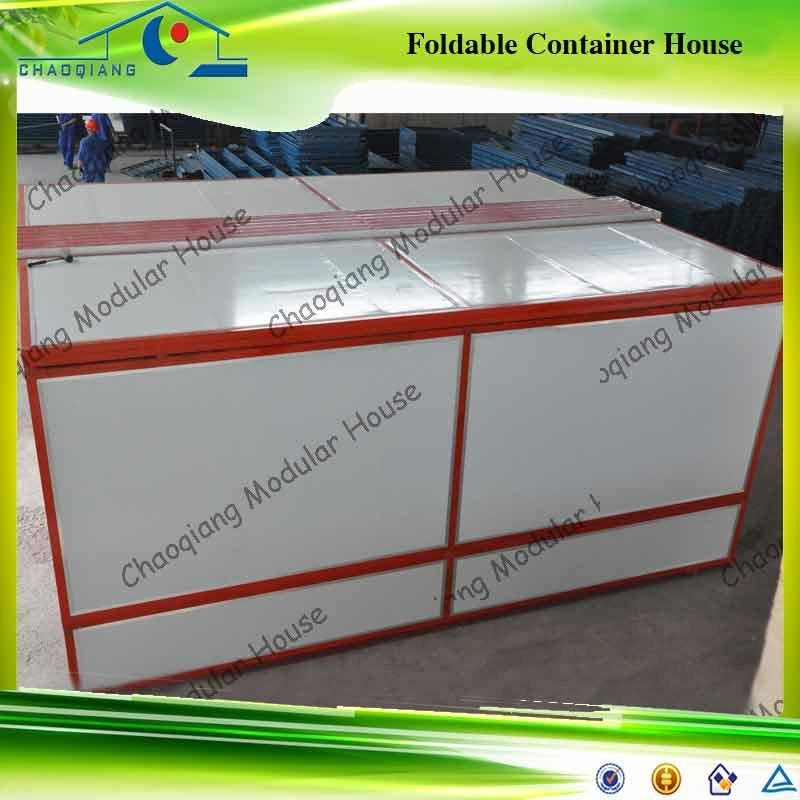 Foldable kiosk container house with new material floor plans 2