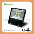 160W 110v garden led flood light 5