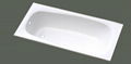 elegant build in cast iron bathtub NH-015 1