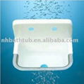 elegant enamel and cast iron kitchen sink NH-8001