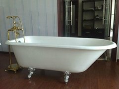 classic clawfoot cast iron bathtub NH-1006