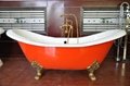 cast iron double slipper tubs NH-1005 2