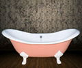 cast iron double slipper tubs NH-1005 3