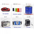 2013 New Cool Design portable Mini Car Speaker with FM radio 5