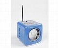 WS-908RL Portable speaker radio with usb input 3
