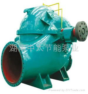 Single stage double suction centrifugal pump