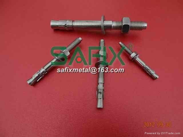 Stainless Steel Through Bolt/Inox Wedge Anchor