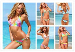  Halter Bikini swimwear& beachwear Push-up Mold-Cup 2013 new design