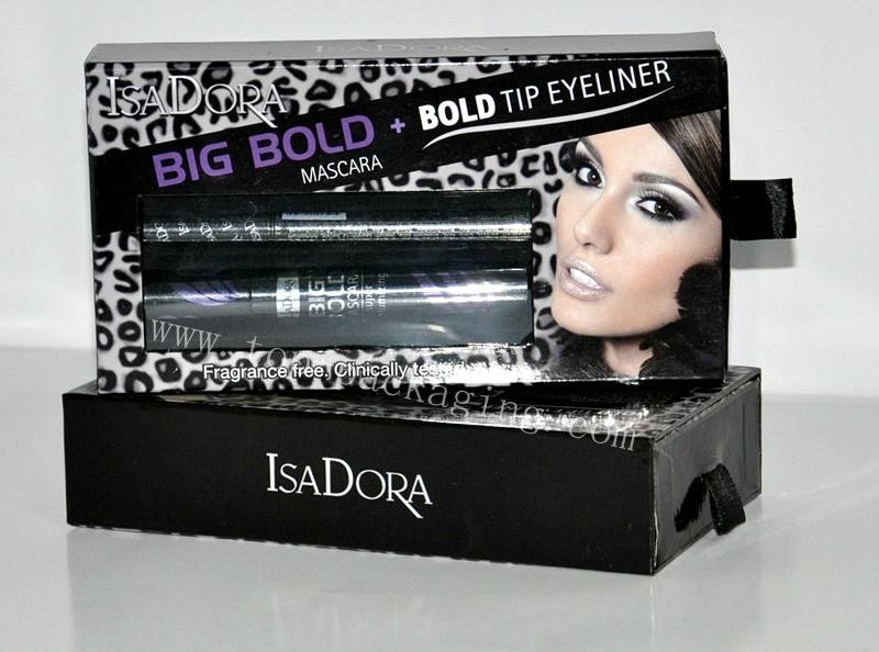 Cosmetic Eyeliner Paper Drawer Box
