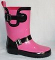 new style for girls fashion rain boots 1
