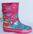 new style for girls fashion rain boots 3