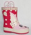 new style for girls fashion rain boots 5