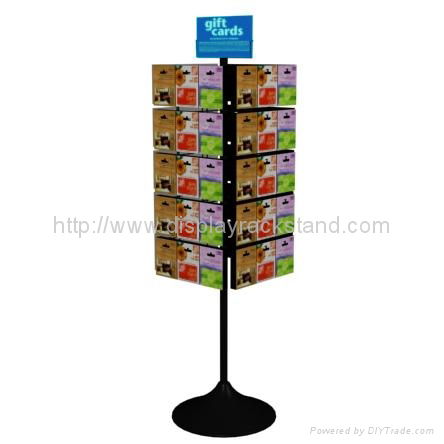 Spinning Floor Gift Card Display 