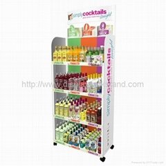 Moveable Retail Food And Beverage Display 