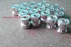 Aluminum synchronous pulley with flanges