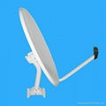 ku band 55/60/75/80/90/120cm offset dish