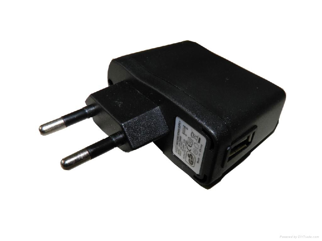 12w level 5 switching power adapter 12v1a 5v2a