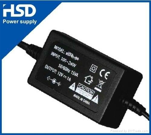 Switching Power Adapter with 90 to 264V AC Input Voltage and 47 to 63