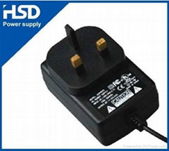 interchangeable Plug in Adapter used in US/UK/AU 