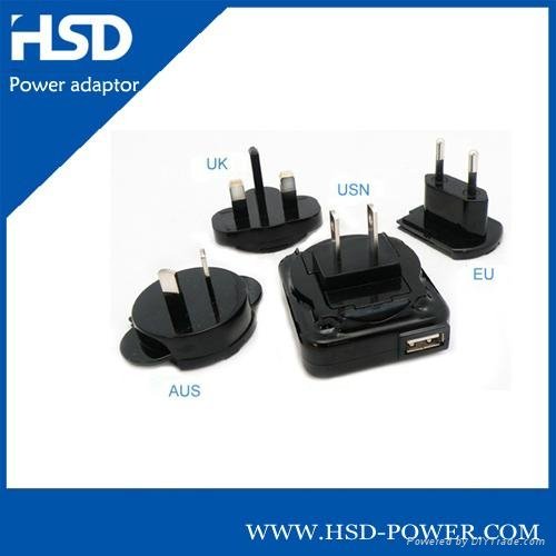 5V 500mA home charger wall adapter for Tablet 4